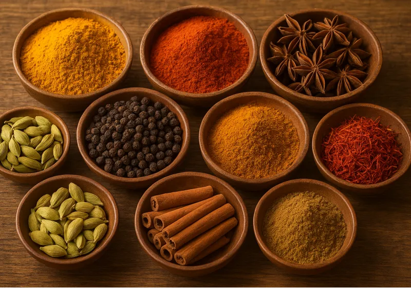 ادویه‌جات؛ طعم‌دهنده‌های طبیعی و راز خوش‌عطری غذاها