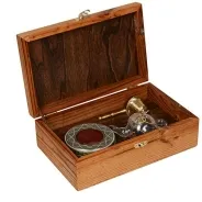 زعفران سوپر نگین صادراتی بایار جعبه چوبی سوغات