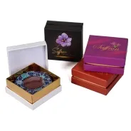 زعفران سوپر نگین صادراتی بایار جعبه خاتم