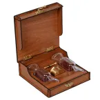 زعفران نگین بایار ظرف شیشه شکلاتی