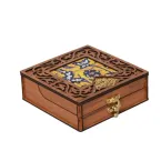 زعفران نگین بایار ظرف شیشه شکلاتی